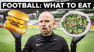 WHAT TO EAT BEFORE A FOOTBALL MATCH