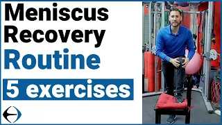 Meniscus Recovery Routine: 5 exercises with a physical therapist