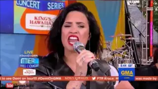 Demi Lovato Full Performance-Good Morning America - HD