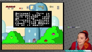 Super Mario World FIRST TIME (One Stream Wonder)