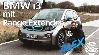 Unterwegs mit Alex im BMW i3 mit REX! Was sagt der Vielfahrer? okay let's Drive!