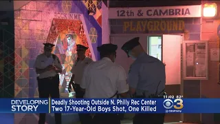 Police: 1 Teen Dead, 1 Injured After Shooting Outside Philly Recreation Center