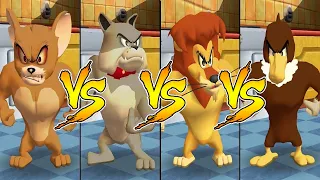 Tom and Jerry in War of the Whiskers Monster Jerry Vs Spike Vs Eagle Vs Lion (Master Difficulty)