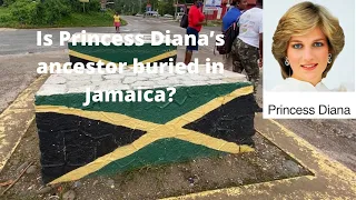 History lesson on the Black River and a possible #PrincessDiana ancestor’s  grave.  #Jamaica