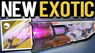 Destiny 2 - NEW EXOTIC TRACE RIFLE "RUINOUS EFFIGY" ALL PERKS & QUEST INFO?!