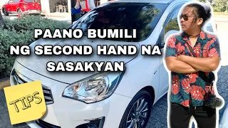 3 TIPS KUNG PAANO BUMILI NG SECOND HAND NA SASAKYAN?