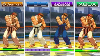 Capcom vs. SNK 2 (2001) Dreamcast vs PS2 vs GameCube vs XBOX (Which One is Better?)