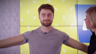 Daniel Radcliffe with Playmobil Arms: Jenga