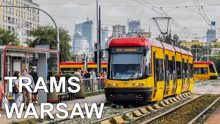 🇵🇱 Trams in Warsaw - Tramwaje w Warszawie (4K) (2020)