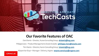 AnDOUC TechCast 2024-04-25 Our Favorite Features of OAC