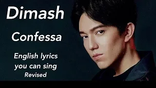 New English lyrics you can sing to “Confessa” by Dimash, revised version