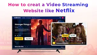 How to Create a Video Streaming website like Netflix in 2023?