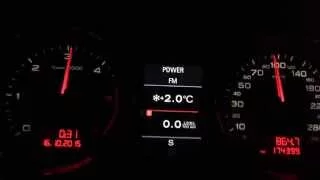 2010 AUDI Q7 V12 TDI 0-100 km/h acceleration