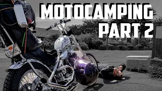 Moto Camping By Albion River On Harley Davidsons