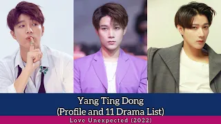 Yang Ting Dong 杨廷东 (Profile and 11Drama List) Love Unexpected (2022)