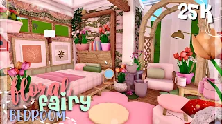 Floral Fairy Bedroom {Speedbuild} Roblox Bloxburg ||ellvixia