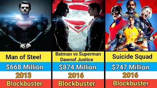 DC Extended Universe All Movies List || DC Extended Universe Movie Box office Collection