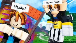 ROBLOX Carry Me! Funny Moments (MEMES) 🙌