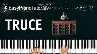 Truce  (Twenty One Pilots) - Piano Tutorial + Free Sheet Music