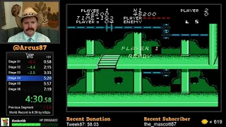 Trojan NES speedrun in 7:14 by Arcus