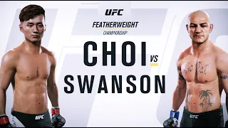 UFC Doo Ho Choi VS Cub Swanson Fight the technical striker!