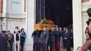 Carabinieri: i funerali del brigadiere capo Domenico Fiumene