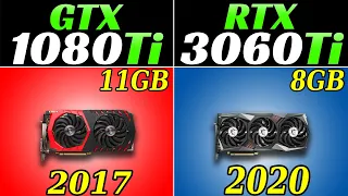 GTX 1080 Ti vs. RTX 3060 Ti | 1080p and 1440p | New Games Benchmarks