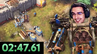 AOE4 The Art of War WORLD RECORD (Siege)