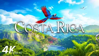FLYING OVER COSTA RICA (4K Video UHD) - Calming Music With Beautiful Nature Videos For Relaxation