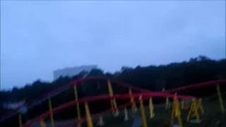 Kings Dominion: Intimidator 305 / On Ride SIDEWAYS POV / October 11, 2014 1080p