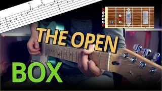 Using ONLY the OPEN BOX of the Blues scale! // with TABS!