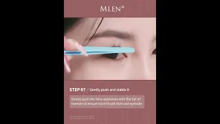 MLEN DIARY DIY Eyelash Extension Lengthening Wisps