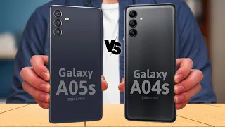 Samsung Galaxy A05s vs Samsung Galaxy A04s