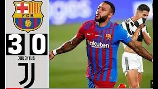 Barcelona vs Juventus 3-0 Highlights and Goals 2021