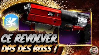 FAITES DES DPS JUSTE MONSTRUEUX GRACE A CE REVOLVER 💀! GROS PLAN LOI DU GEOLIER - Destiny 2