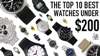 Top 10 Best Value For Money Watches From $50 to $200 - Seiko, Citizen, Orient, Casio, Swatch & More