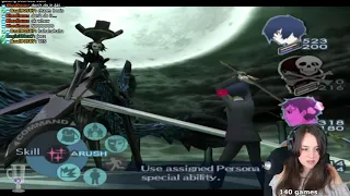 I'M SO MAD! Nyx boss battle second attempt - Persona 3 FES (STREAM HIGHLIGHT)