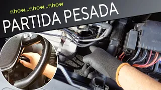 MOTOR PESADO NA PARTIDA Alternador Bateria ou Arranque? Quais os motivos da partida pesada