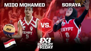 Soraya & Mido Mohamed! Who's the best Egyptian? | FIBA 3x3 Rivalry Friday