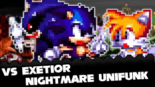 FNF | Vs Exetior - Nightmare Unifunk Demo | Mods/Hard/Gameplay |