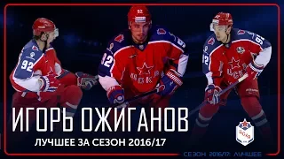 Игорь Ожиганов: лучшее за сезон 2016/17