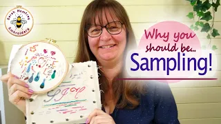 Sampling in hand embroidery - What it is and why you should be doing it!