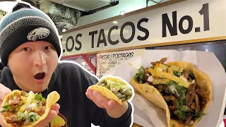Los Tacos No. 1! MUST TRY TACO STAND in CHELSEA MARKET