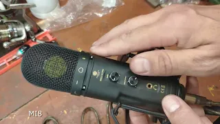 🎤RECORDING TOOLS MCU-01PRO выбор микрофона юсб