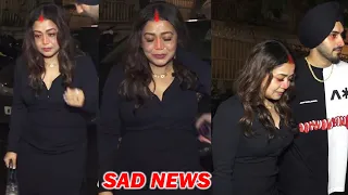 Pregnant Neha Kakkar Crying With Husband Rohanpreet Singh after her Baby Loss