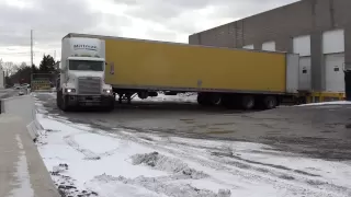 Learning to back up a tractor trailer