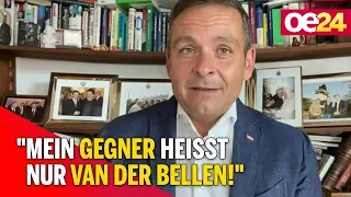 Grosz: "Mein Gegner heißt NUR Van Der Bellen!" 😎