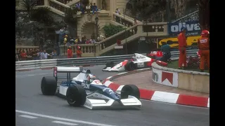 Jean Alesi Tyrrell monaco 90 guida spettacolare