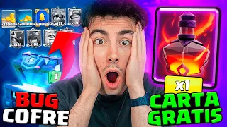 NUEVA CARTA GRATIS Y COFRES MUY CHETADOS EN CLASH ROYALE!