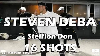 16 Shots - Stefflon Don | Studio MRG | STEVEN DEBA